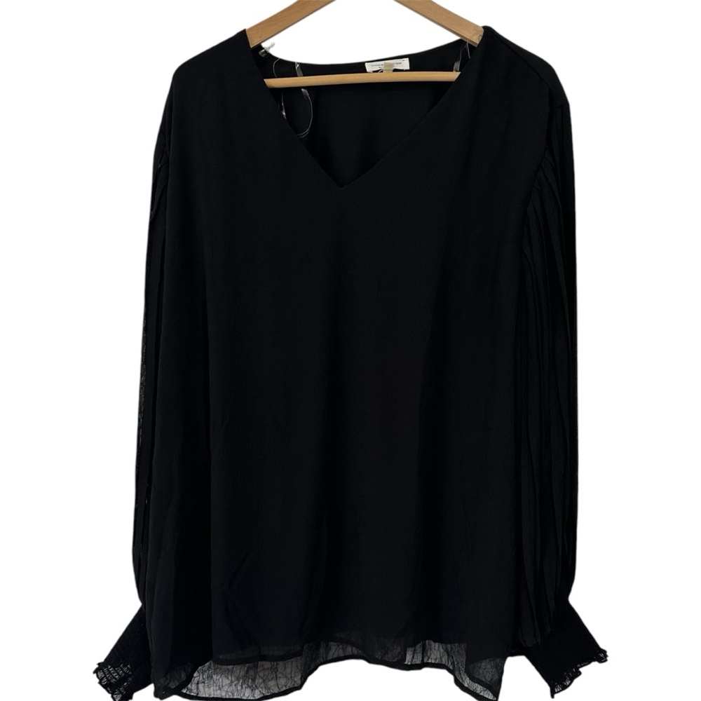 Chic Soul Black Blouse